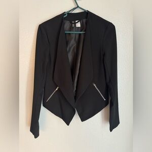 Divided H&M Black Jacket Size 4